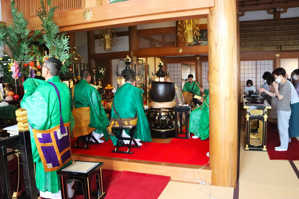 埼玉永代供養の定泰寺 2024年 盂蘭盆会・大施餓鬼会 開催いたしました